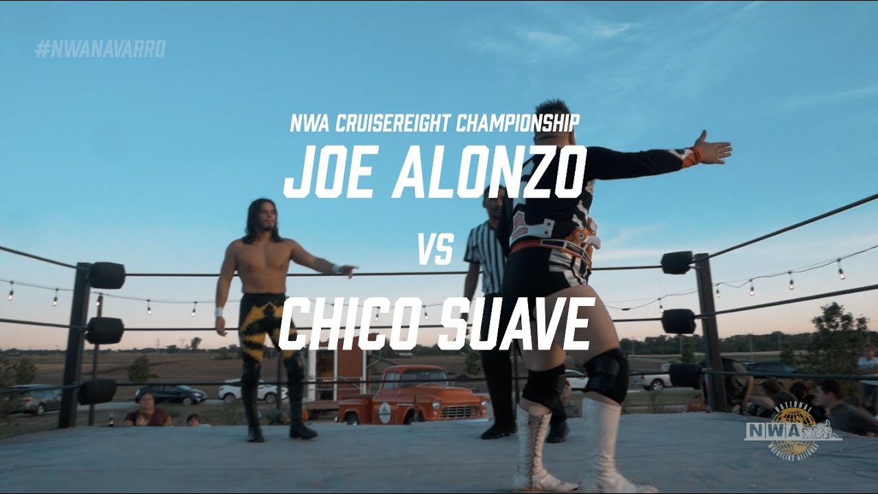 JOE ALONZO vs CHICO SUAVE | NWA Cruiserweight Championship Match | #NWANavarro / #EgoPro