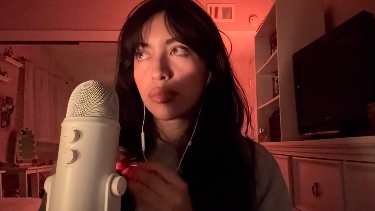 my first time trying asmr ⭐️ mini makeup haul 