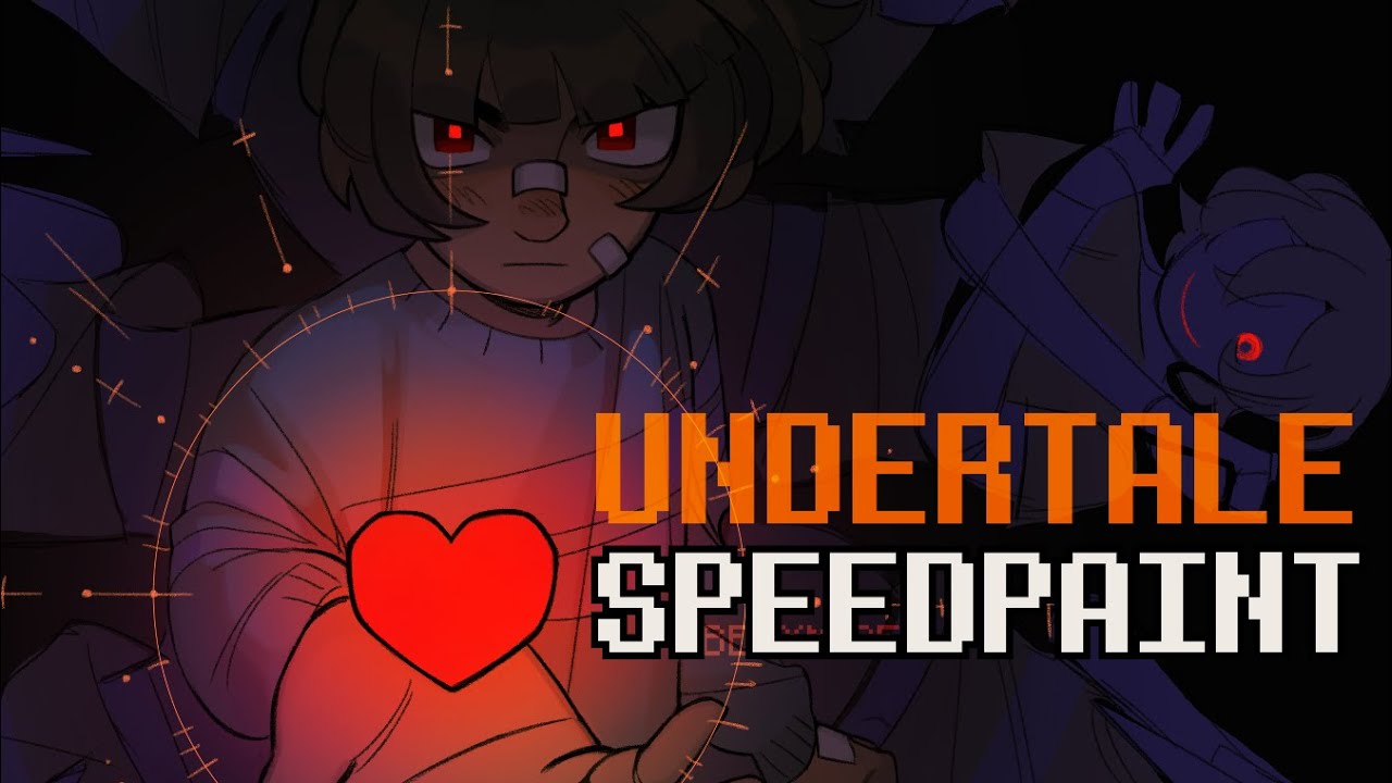 FAINT GLOW - undertale (speedpaint)