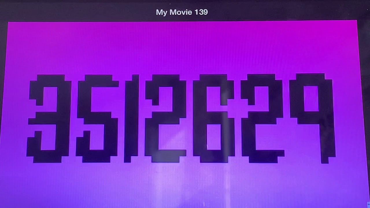 Numbers 1 to 10000000