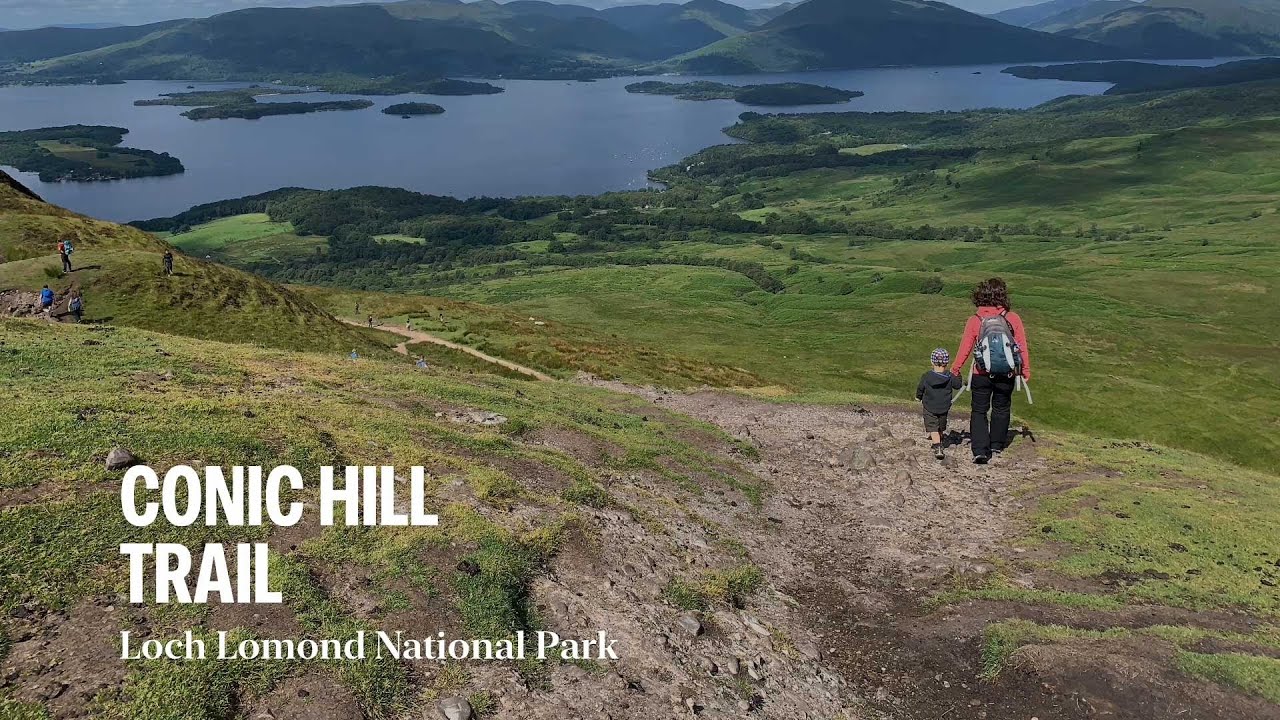 Conic Hill Walk in Loch Lomond National Park
