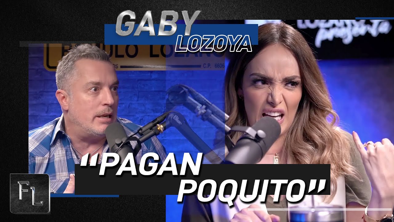 Me ofrecieron trabajo en la Tele y les dije que NO - Gaby Lozoya