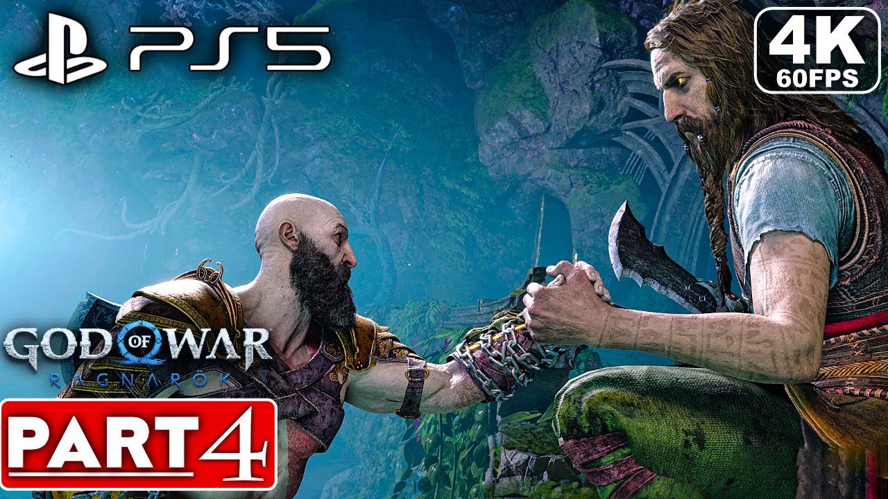 GOD OF WAR RAGNAROK Gameplay Walkthrough Part 4 FULL GAME [4K 60FPS PS5] - No Commentary