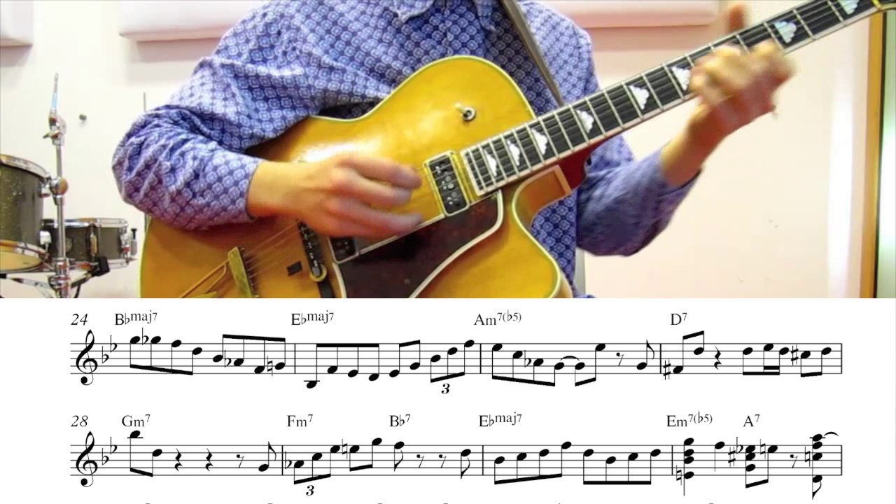 Bye, Bye Baby - Jesse Van Ruller's Solo Transcription + Playthrough