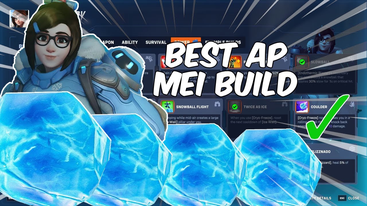 COULDER IS THE BEST AP MEI BUILD IN STADIUM (Overwatch 2)