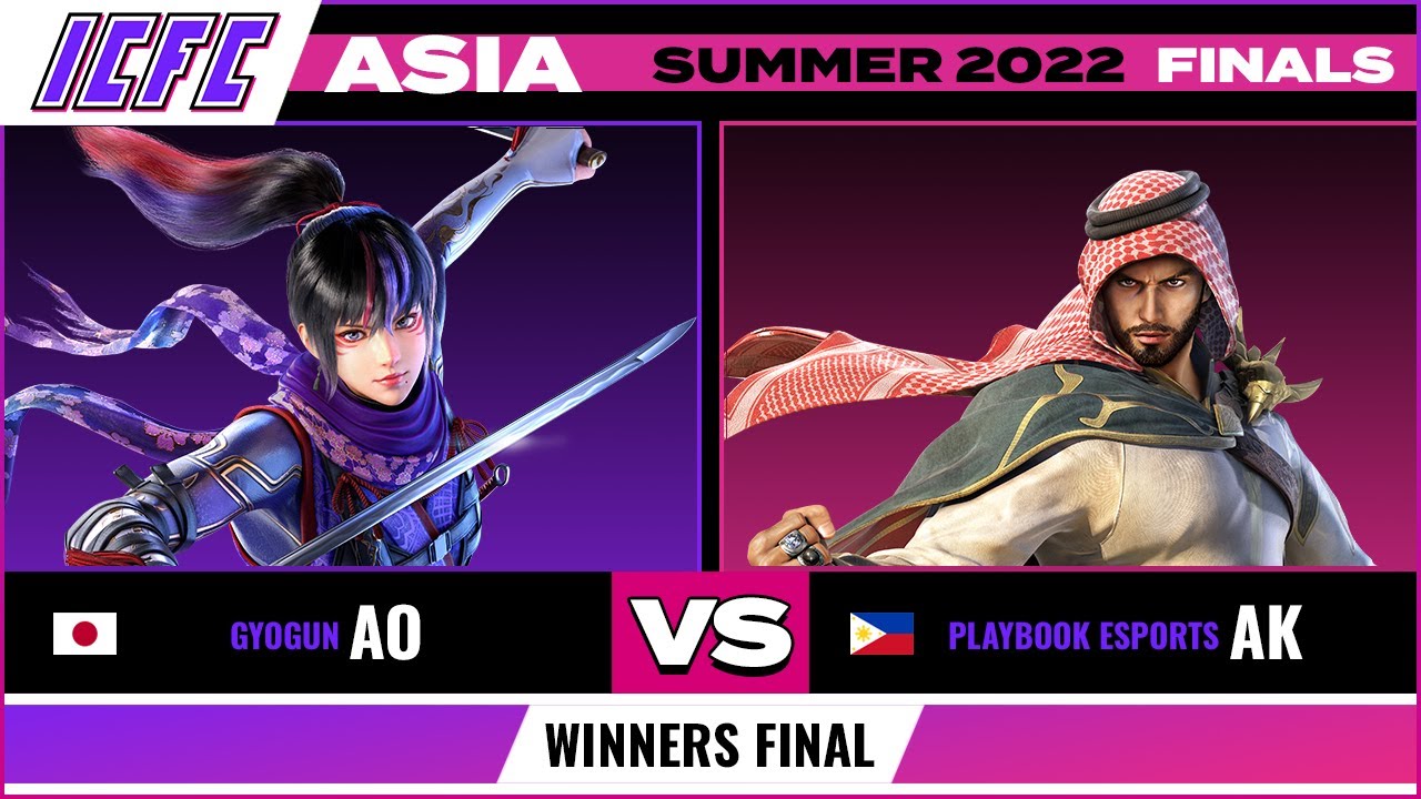 Ao (Kunimitsu) vs AK (Shaheen) Winners Final - ICFC Asia Tekken 7 Summer 2022 Finals