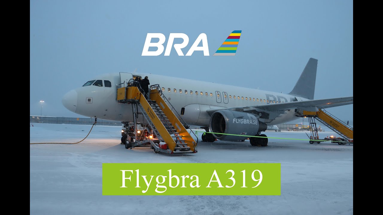 Flight Review – Flygbra Airbus A319-111 (Stockholm-Malmö) Economy (Light)