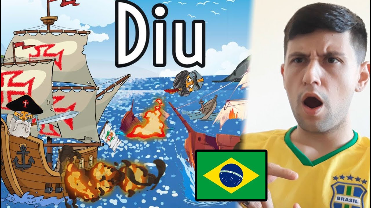 BRASILEIRO REAGE A BATALHA NO MAR DE PORTUGAL ** Batalha DIU **