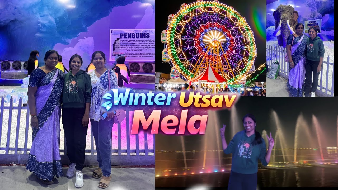 వింటర్ ఉత్సవ్ మేళా ❄️ | షాపింగ్ & ఫుడ్ వ్లాగ్ | Winter Utsav Mela Vlog ❄️ | Food, Shopping & Fun 