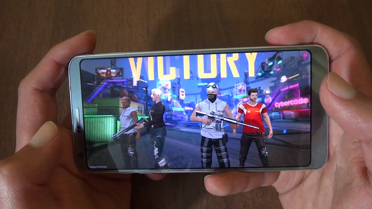 Garena Free Fire LG G6 MAX Graphics HD Gameplay