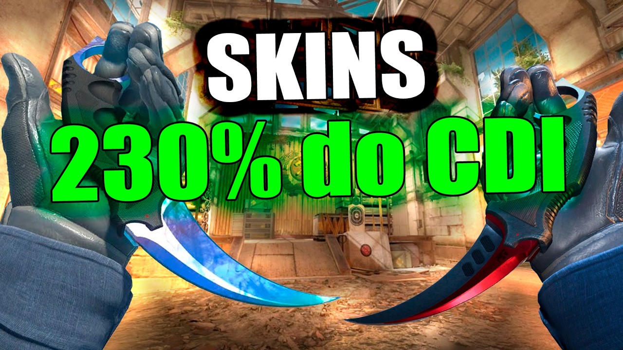 SKINS DE CS2 É INVESTIMENTO ? Entenda como investir de forma correta e consciente. SKINS DE CS2