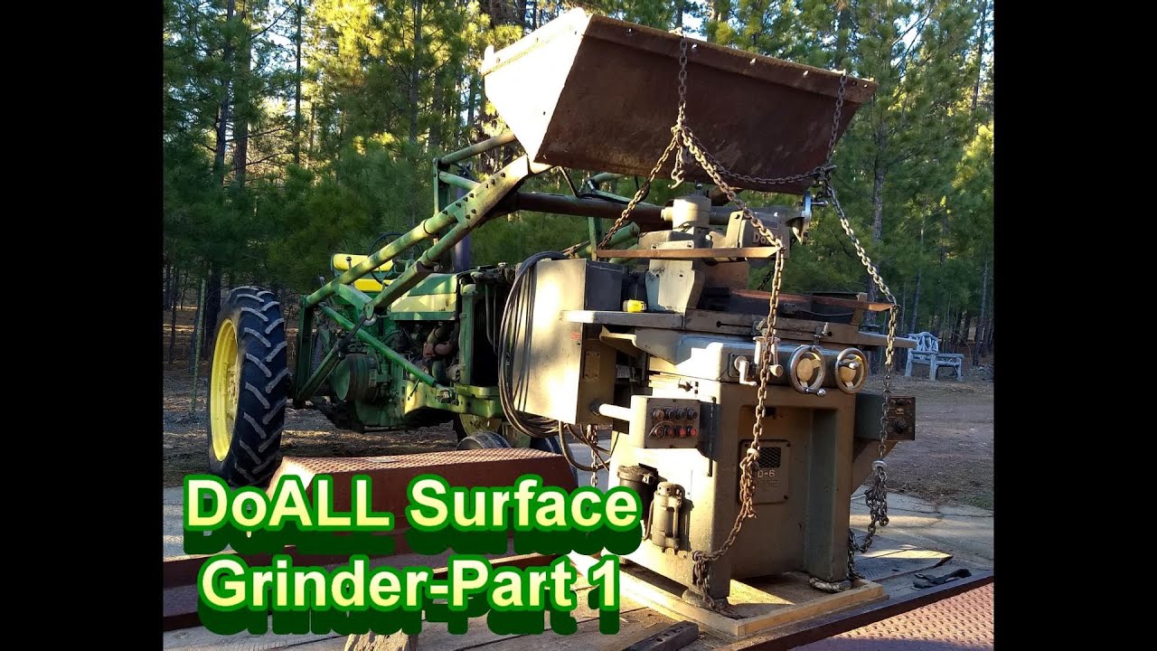 DoALL Surface Grinder--the adventure begins (Part One)­