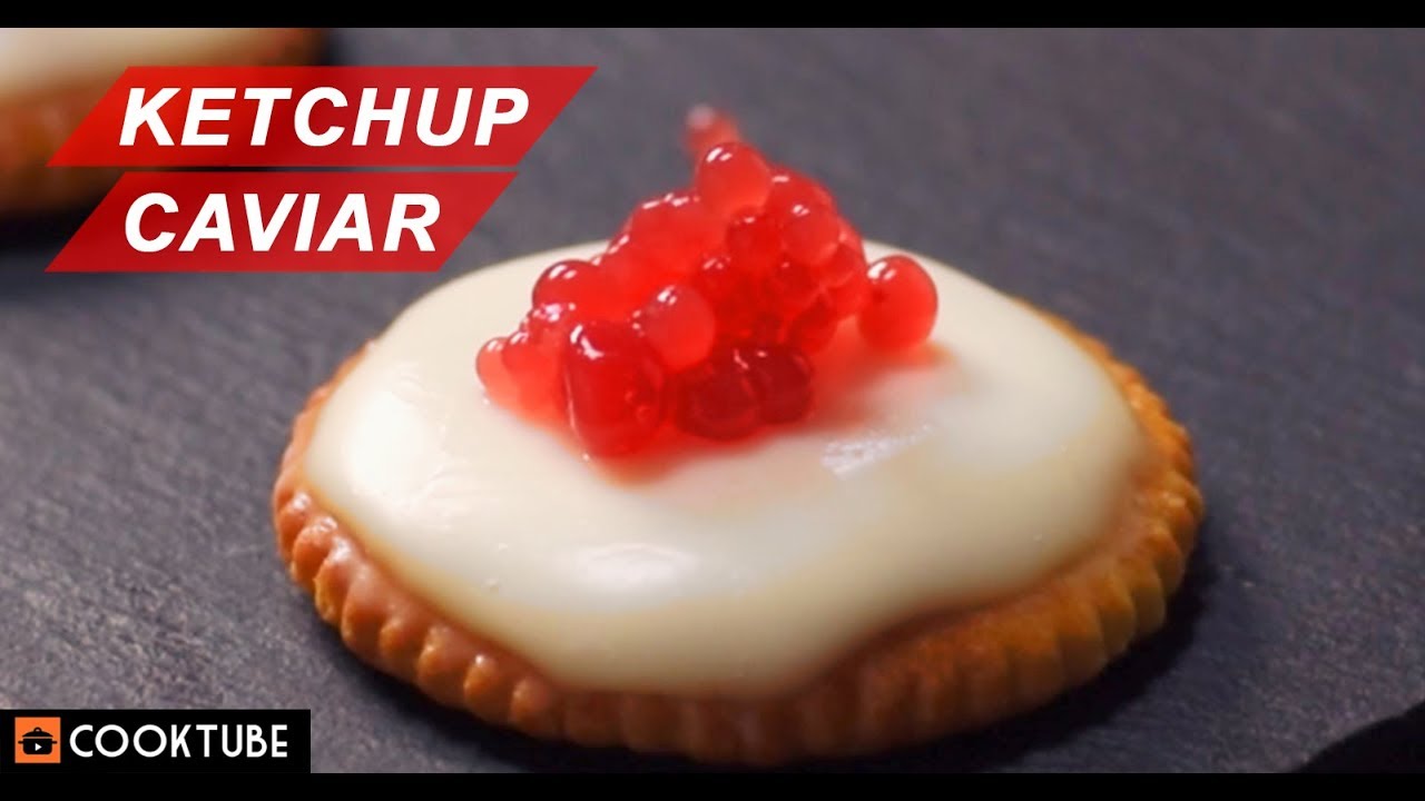Ketchup Caviar Recipe | Molecular Gastronomy | Modernist Cuisine