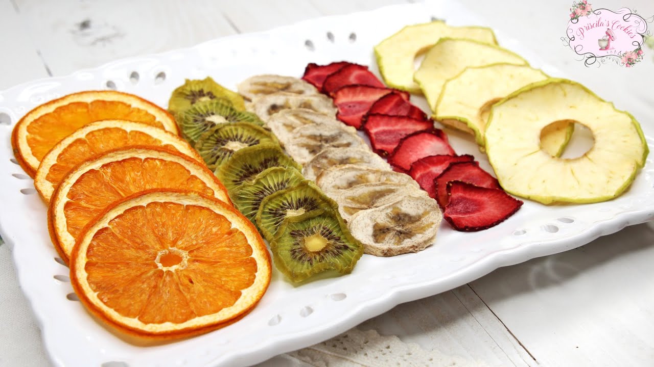 Cómo deshidratar fruta I Cómo usar el deshidratador de alimentos ISnack saludable-Priscila's Cookies