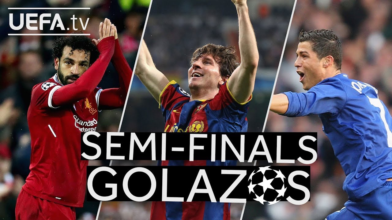 SALAH, MESSI, RONALDO: Great #UCL Semi-finals GOALS!!