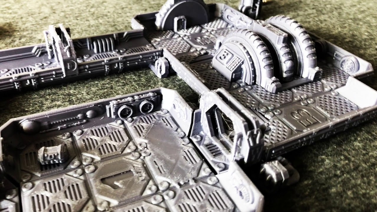 Nemesis Board Game - printed 3D board trailer