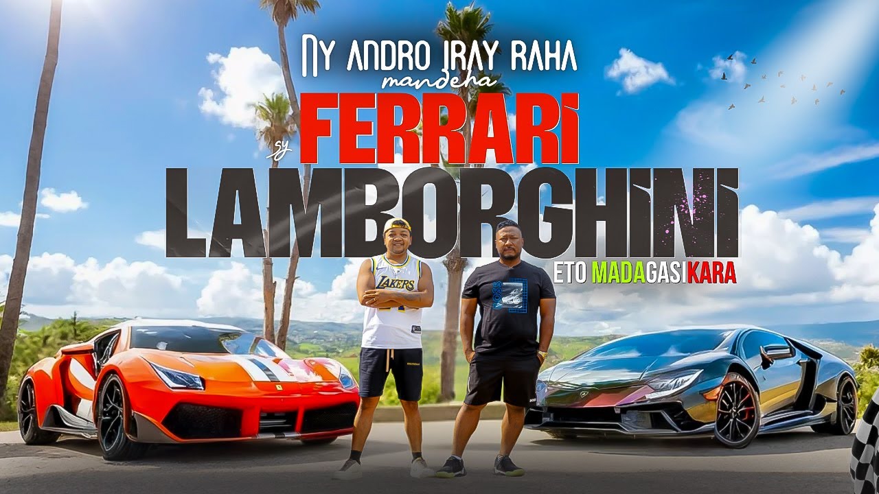 UN JOUR EN LAMBORGHINI ET FERRARI À MADAGASCAR - AARON (sous-titres français)