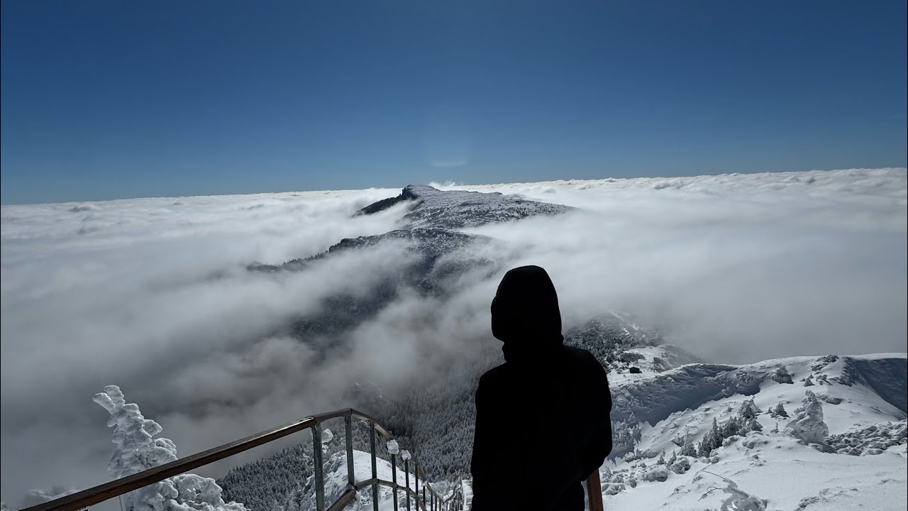 Ep 87. O iarna ca-n povești în Masivul Ceahlau. Celebrele scări de la Vf Toaca.