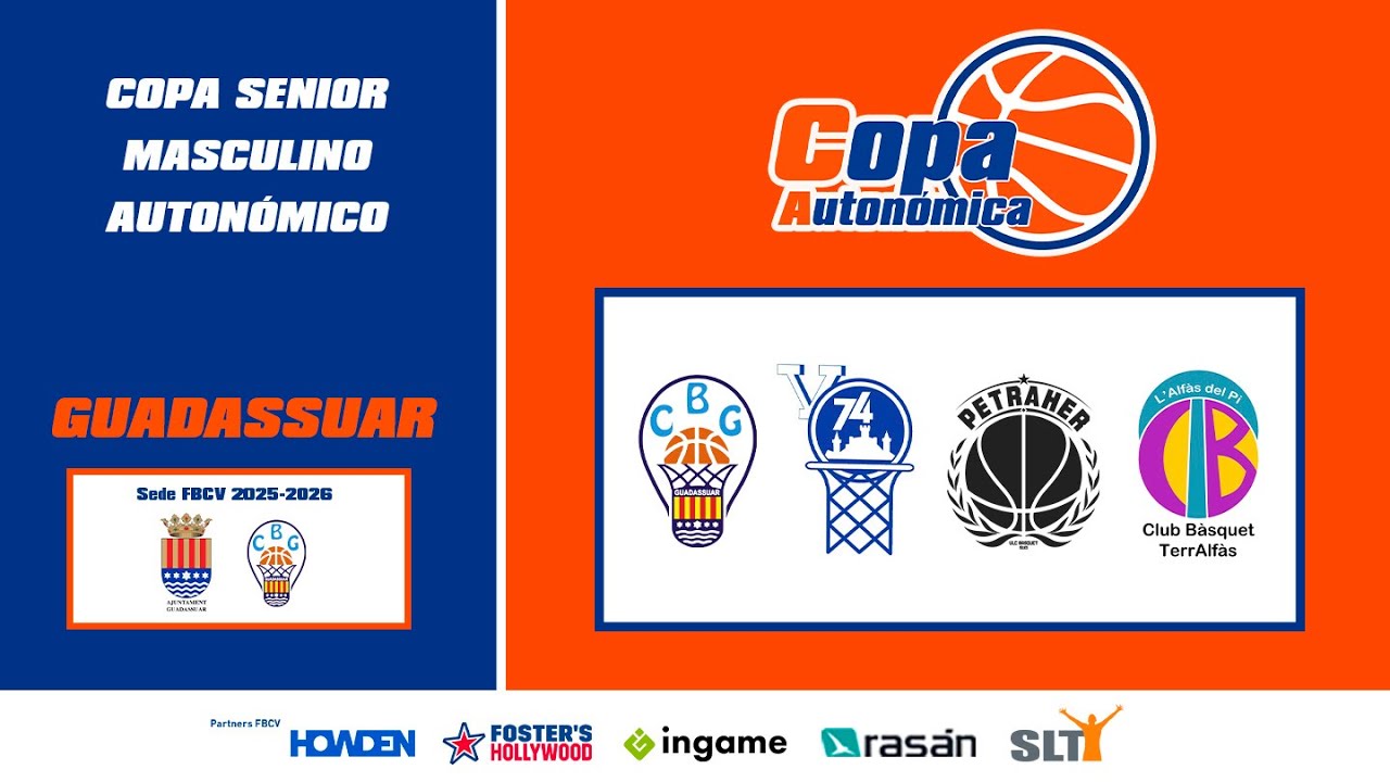 COPA SENIOR MASCULINO AUTONÓMICO  SEMI 2 Miarco Petraher - CB Terralfàs Albir Natura