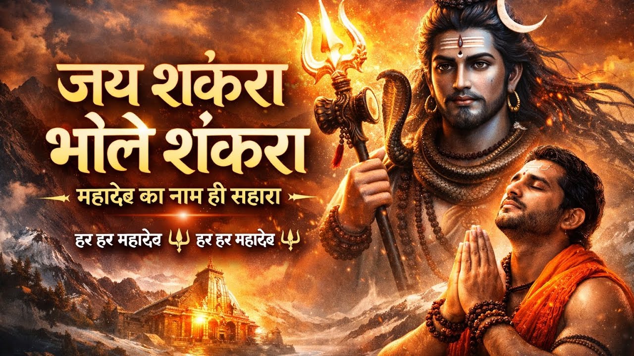 जय शंकरा भोले शंकरा 🔱 | Mahadev Bhajan | Har Har Mahadev | Shiv Bhakti Song