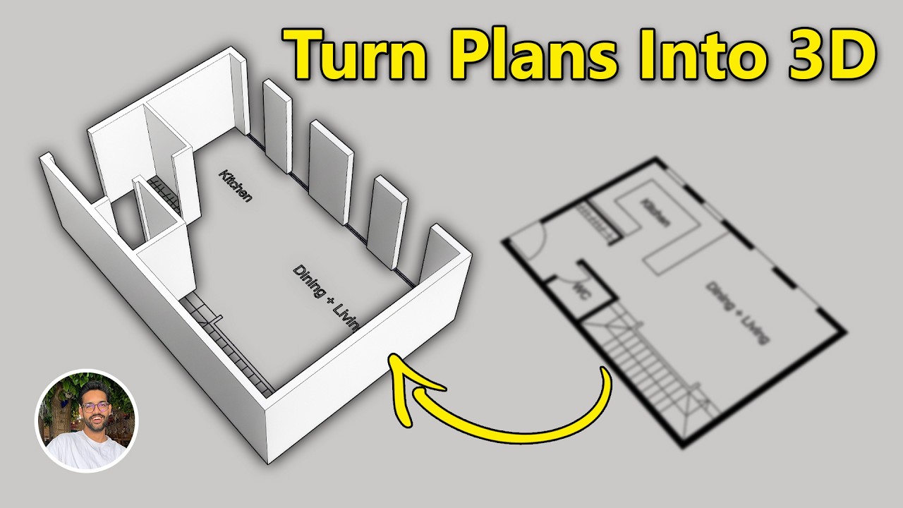 Model a House in Rhino (Part 2) – Windows, Blocks & 2D to 3D Walls