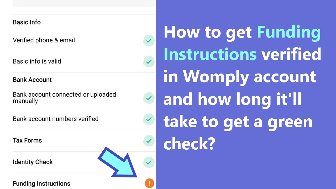 Womply Funding Instructions is not checked? What does it mean and what to do about it?