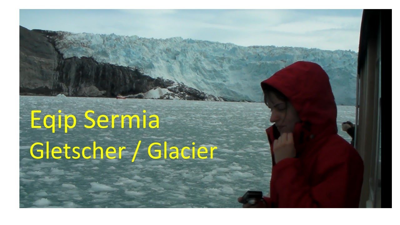 Mit dem Schnellboot zum Eqi Gletscher in Grönland