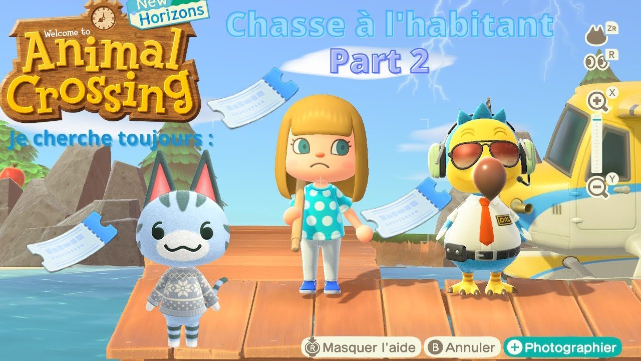 ⚡CHASSE A L'HABITANT⚡ JE CHERCHE TOUJOURS LINETTE🙀 - ANIMAL CROSSING NEW HORIZONS #ACNH