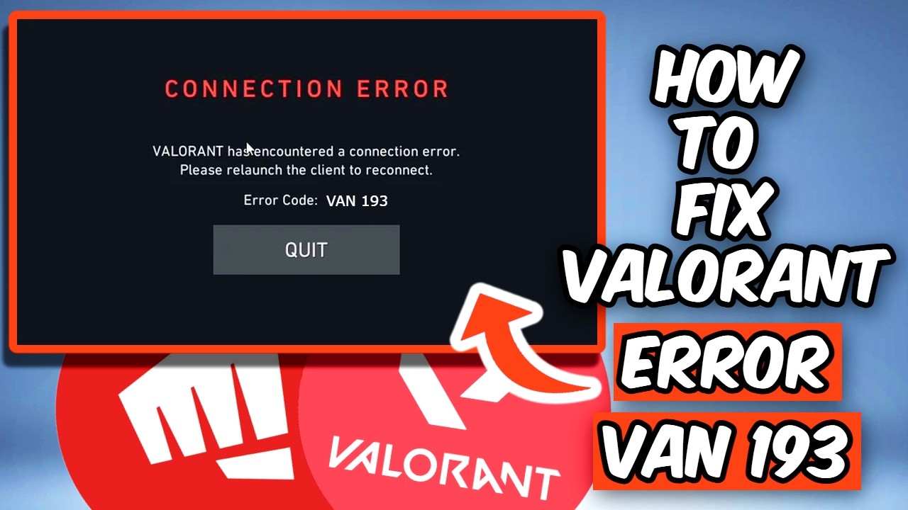 КАК ИСПРАВИТЬ ОШИБКУ VAN 193 В VALORANT | ИСПРАВЛЕНИЕ ОШИБКИ VANGUARD В VALORANT (2026)
