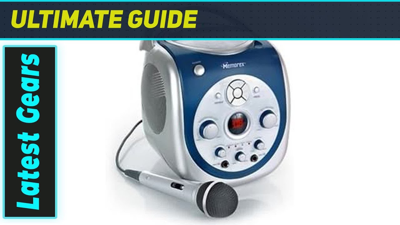 Memorex Portable Karaoke System: The Ultimate Party Machine!