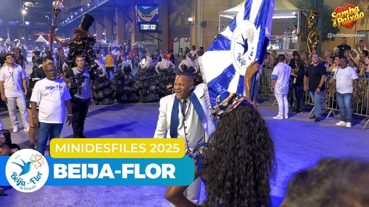 Beija-Flor 2025 Ao Vivo | Minidesfiles Completo (4K)