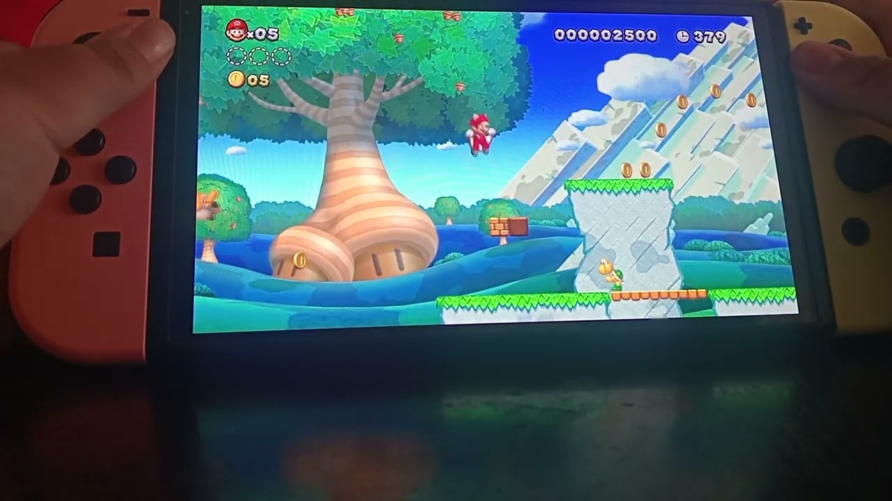 New super Mario bros u deluxe Nintendo switch