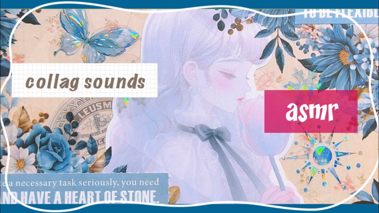 【asmr】📖コラージュ作成📖