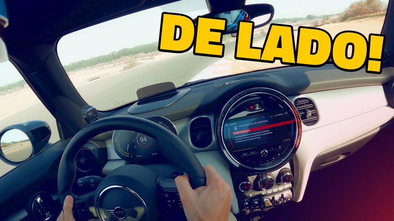 BARATA mandando ver no Track Day da Capuava: MINI Cooper S E !