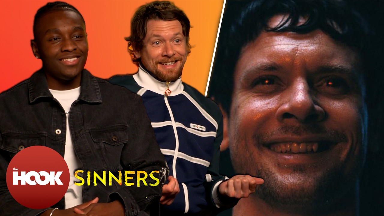 'Sinners' Miles Caton & Jack O'Connell On Mastering Guitar & Jack's Irish Jig |@TheHookOfficial