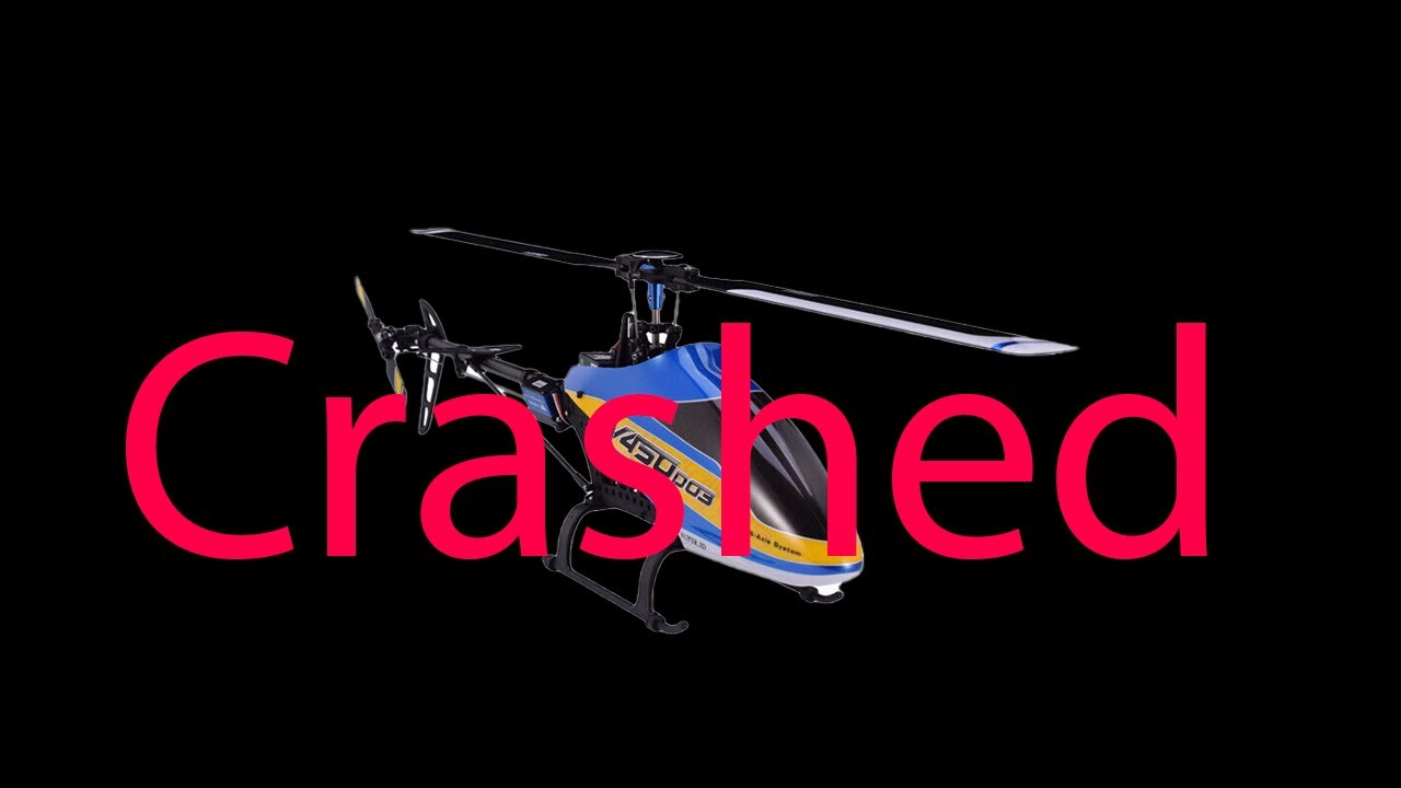 Walkera V450D03 Crash