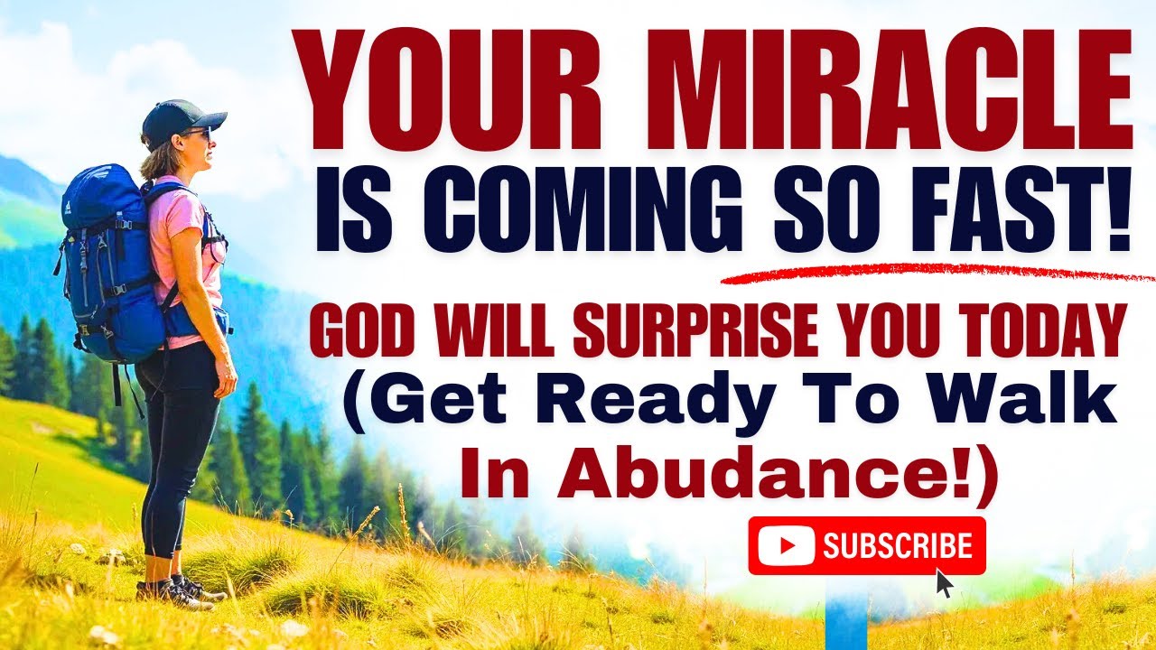 🔔 Your Miracle Is Coming So Fast | God Will Surprise You! (Powerful Christian Motivation)
