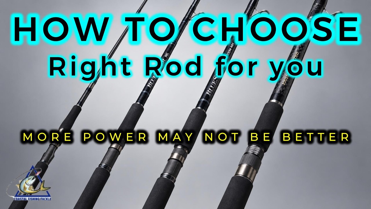 WHICH ROD IS RIGHT FOR YOU? Stop Choosing Rods by Power Shore Salt Lure Rod Shore Jigging/ Plugging