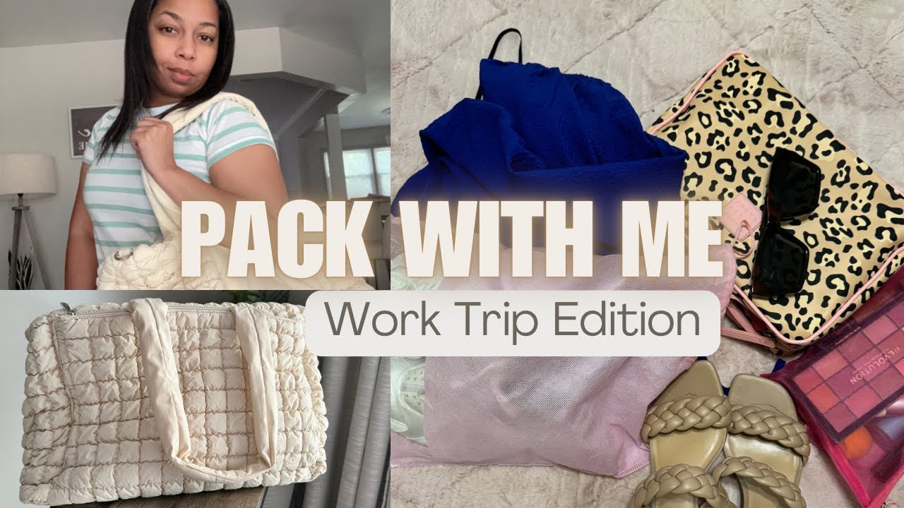 Pack With Me For A Work Trip! | Travel Essentials, NEW Target Weekender, & More!