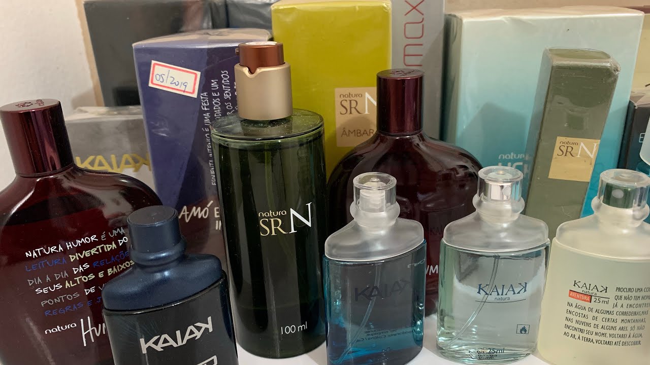 Perfumes masculinos Avon e Natura - Faça sua reserva