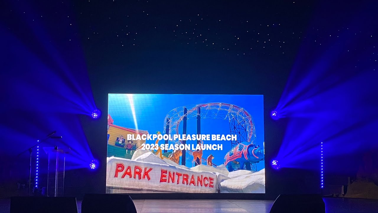 Blackpool Pleasure Beach pre launch day! With Big Valhalla news!