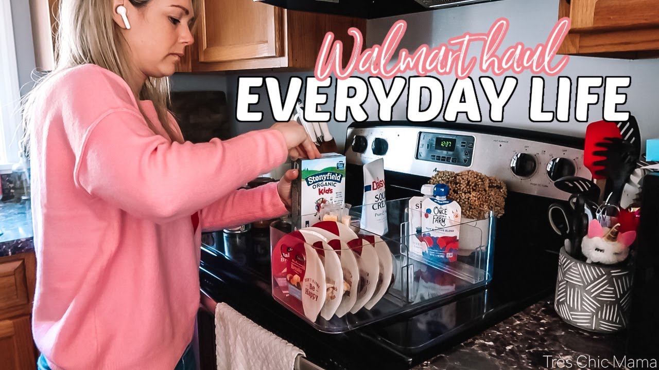 EVERYDAY LIFE VLOG| WALMART GROCERY HAUL| Tres Chic Mama