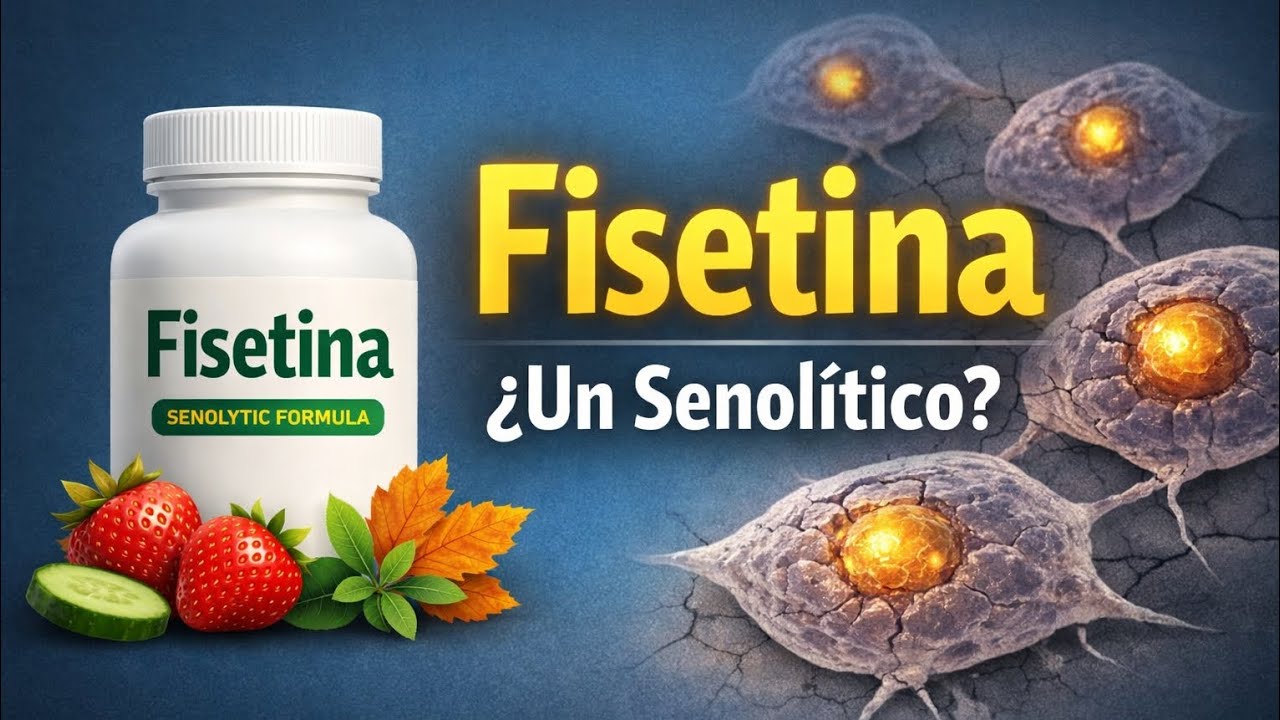 FISETINA Y LONGEVIDAD, SENOLÍTICO 