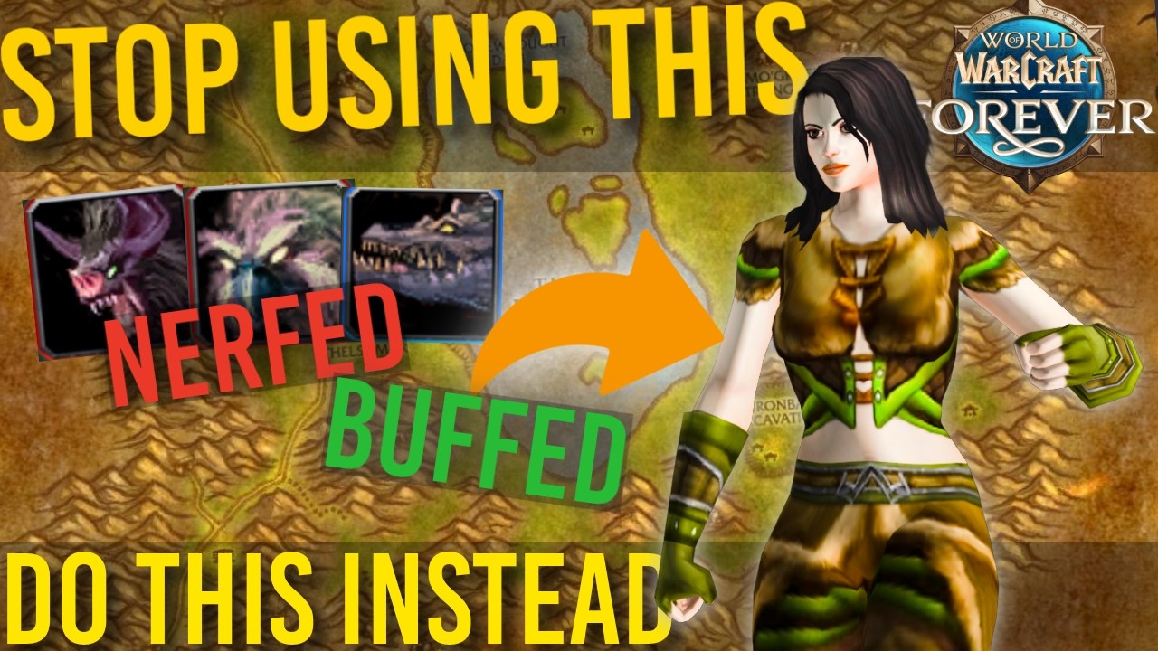 БЕЗ ПАНИКИ! Разбор нерфа питомцев охотника в World of Warcraft Forever