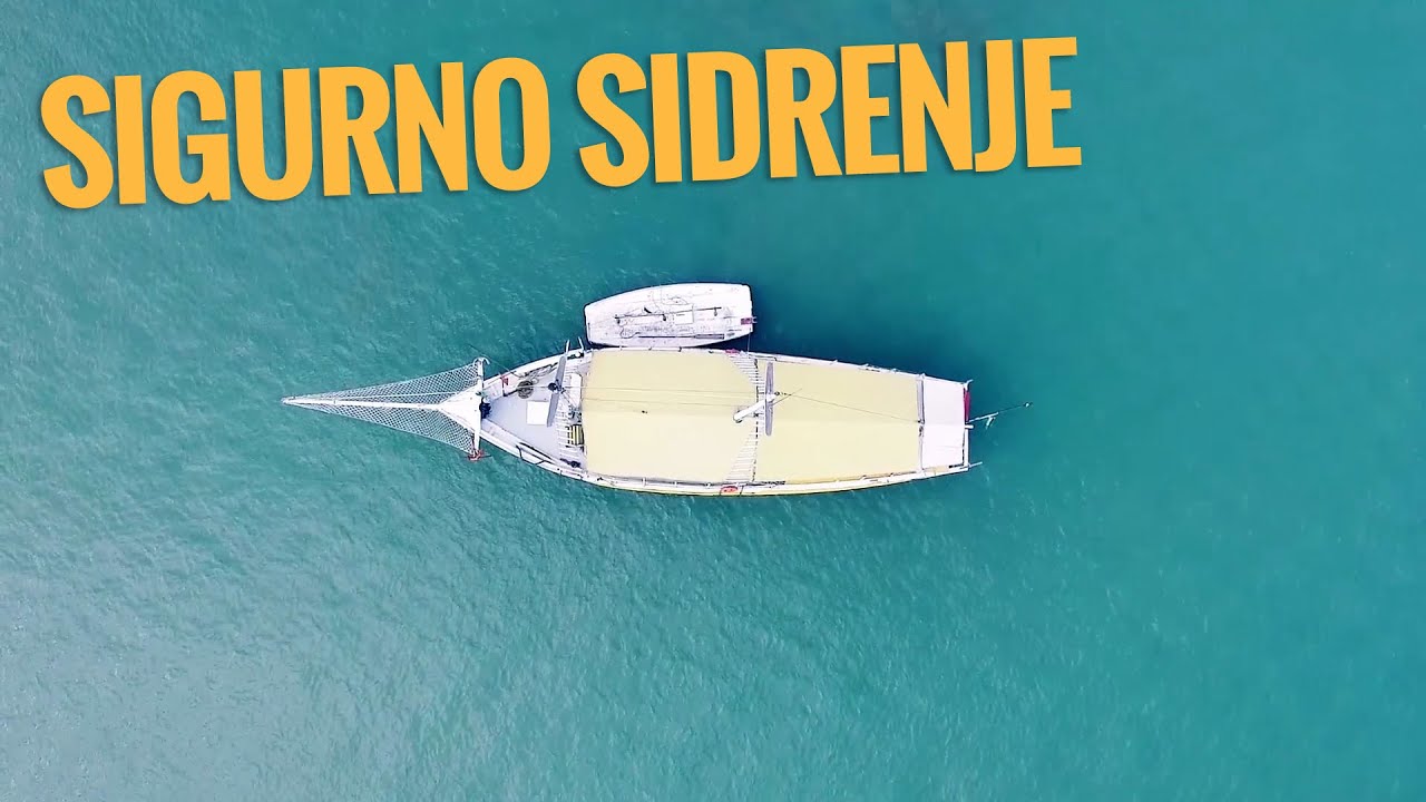 Sigurno sidrenje broda