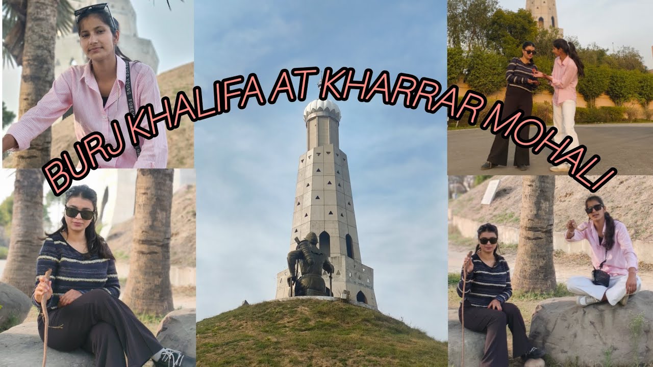 Burj Khalifa at kharrar Mohali 🤣