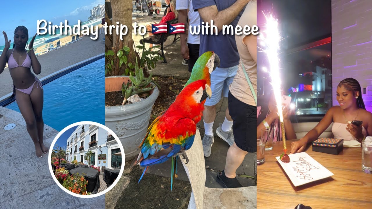 BIRTHDAY TRIP TO PUERTO RICO 🇵🇷🇵🇷🇵🇷
