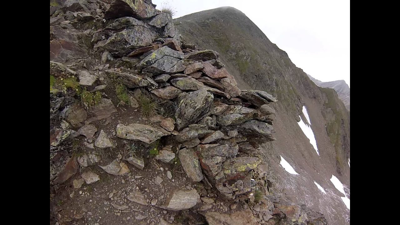 Degenhorn 4 dangerous way to the top Austria 2014