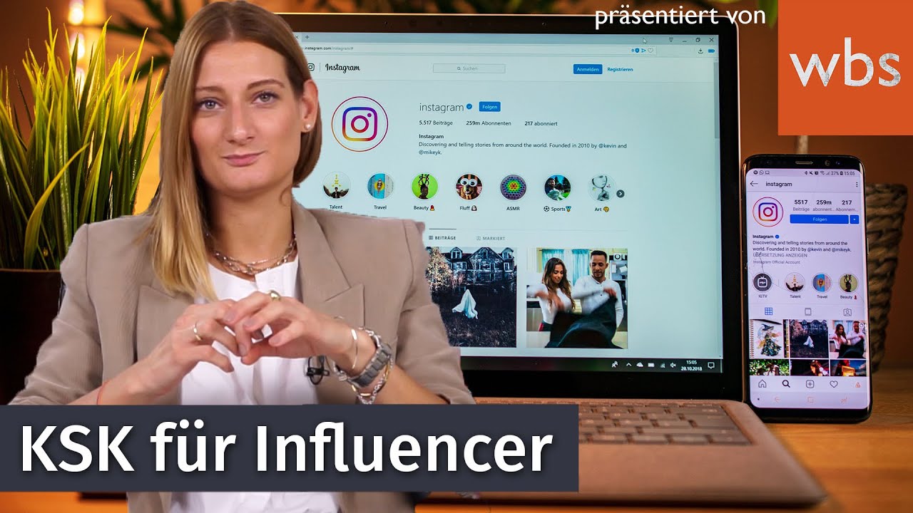 Künstlersozialkasse (KSK) für Influencer - Das sind die neuen Regeln | WBS - Die Experten
