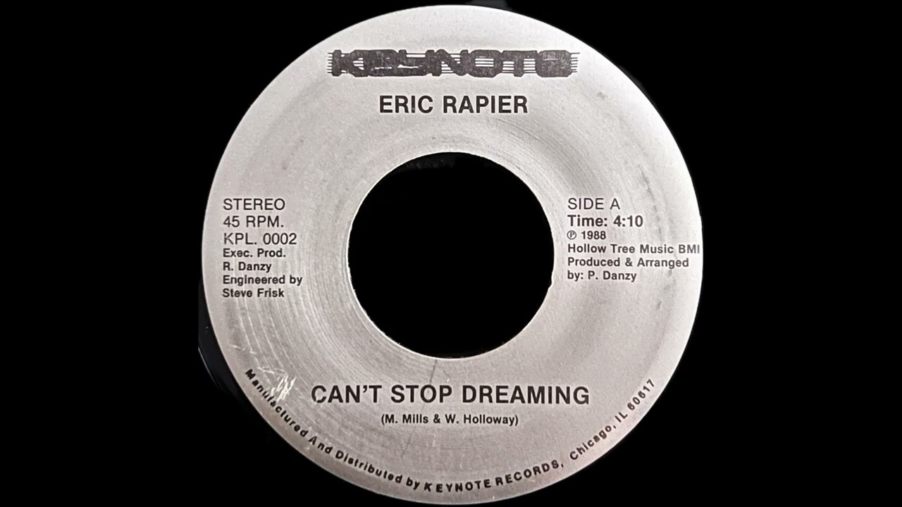 Eric Rapier - Can't Stop Dreaming